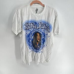 Billie Eilish spray paint graphic concert tshirt womens medium